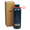 Strong and Courageous Blue Stainless Steel Water Bottle - Joshua 1:9