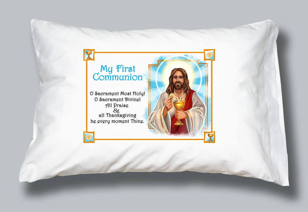 First Communion Pillowcase: Sacrament Divine