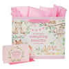 Everything Beautiful Forest Animals Large Landscape Gift Bag with Card Set - Ecclesiastes 3:11