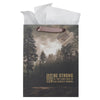 Be Strong in the Lord Woodland Large Portrait Gift Bag - Ephesians 6:10
