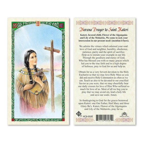 Novena Prayer to Saint Kateri