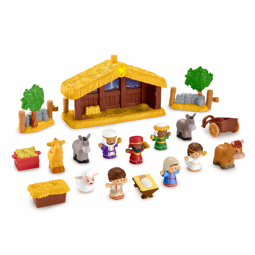 Little People: The Christmas Story (Nativity – 17 Pieces) SPECIAL EDITION