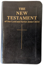 Confraternity Pocket New Testament, Leatherette Cover - Catholic Book & Gift Store 