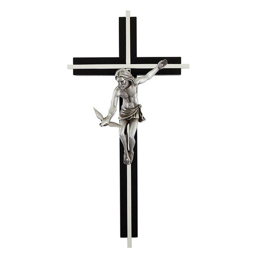 Black Gift of the Spirit Wall Crucifix