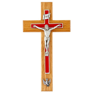 Confirmation Crucifix - Red