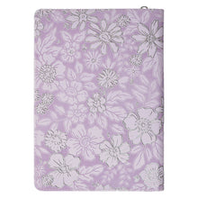 Trust in the Lord Lilac Floral Classic Journal with Zipper Closure - Proverbs 3:5