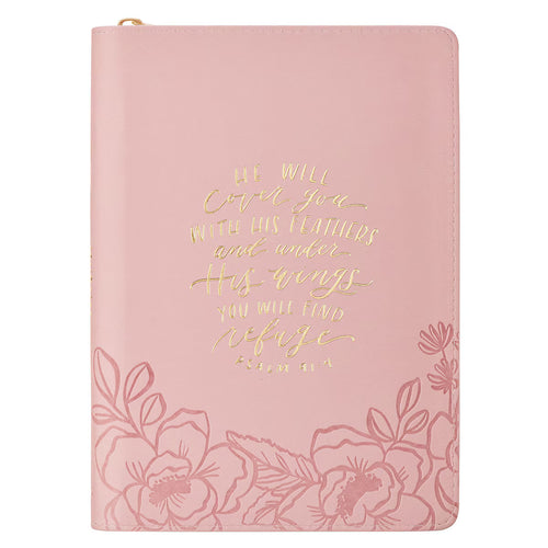Leather Journal with Zipper