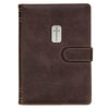 Man of God Espresso Brown Faux Leather Journal Cover with Magnetic Closure
