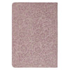 Be Still and Know Mauve Floral Faux Leather Slimline Journal - Psalm 46:10