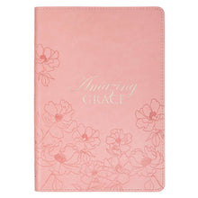 Amazing Grace Pink Floral Slimline Journal