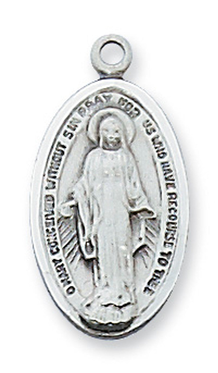 Sterling Silver Miraculous Medal