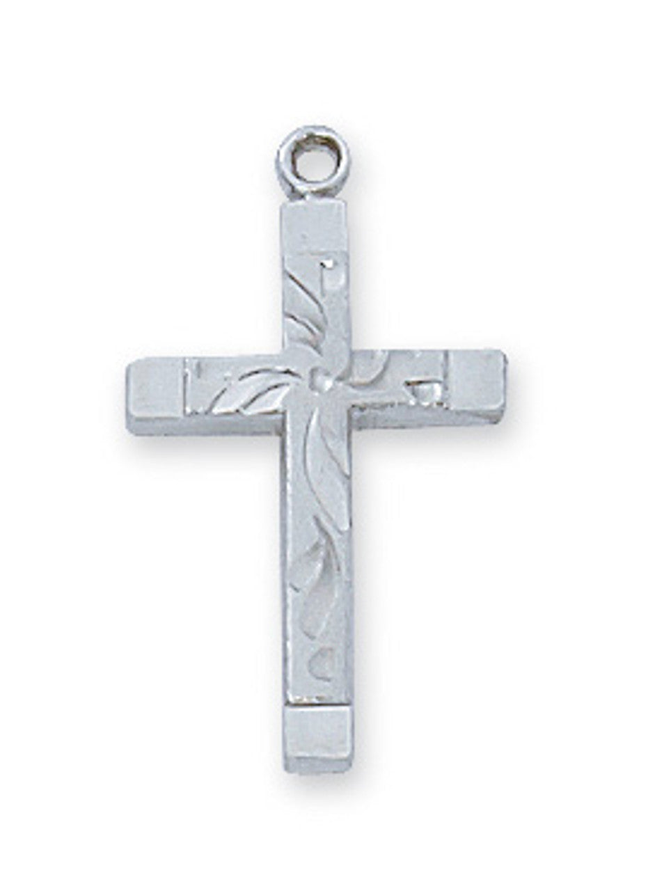 STERLING SILVER CROSS PENDANT