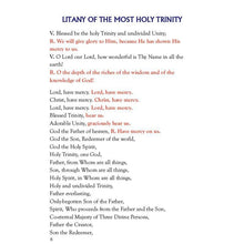 Aquinas Press Prayer Book - Treasury of Litanies