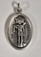 St. Sebastian Oxidized Medal