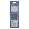 Strength and Dignity Blue Cottage Garden Magnet Set - Proverbs 31:25