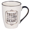 Trust in the Lord Ceramic Mug – Proverbs 3:5