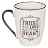 Trust in the Lord Ceramic Mug – Proverbs 3:5