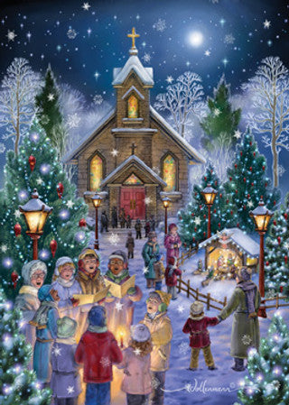 Midnight Mass Christmas Cards Boxed