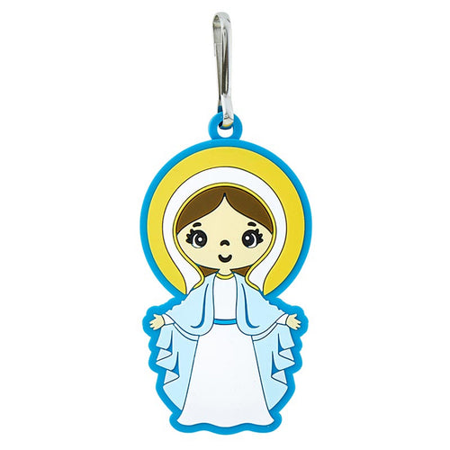 Blessed Mother Backpack Tag