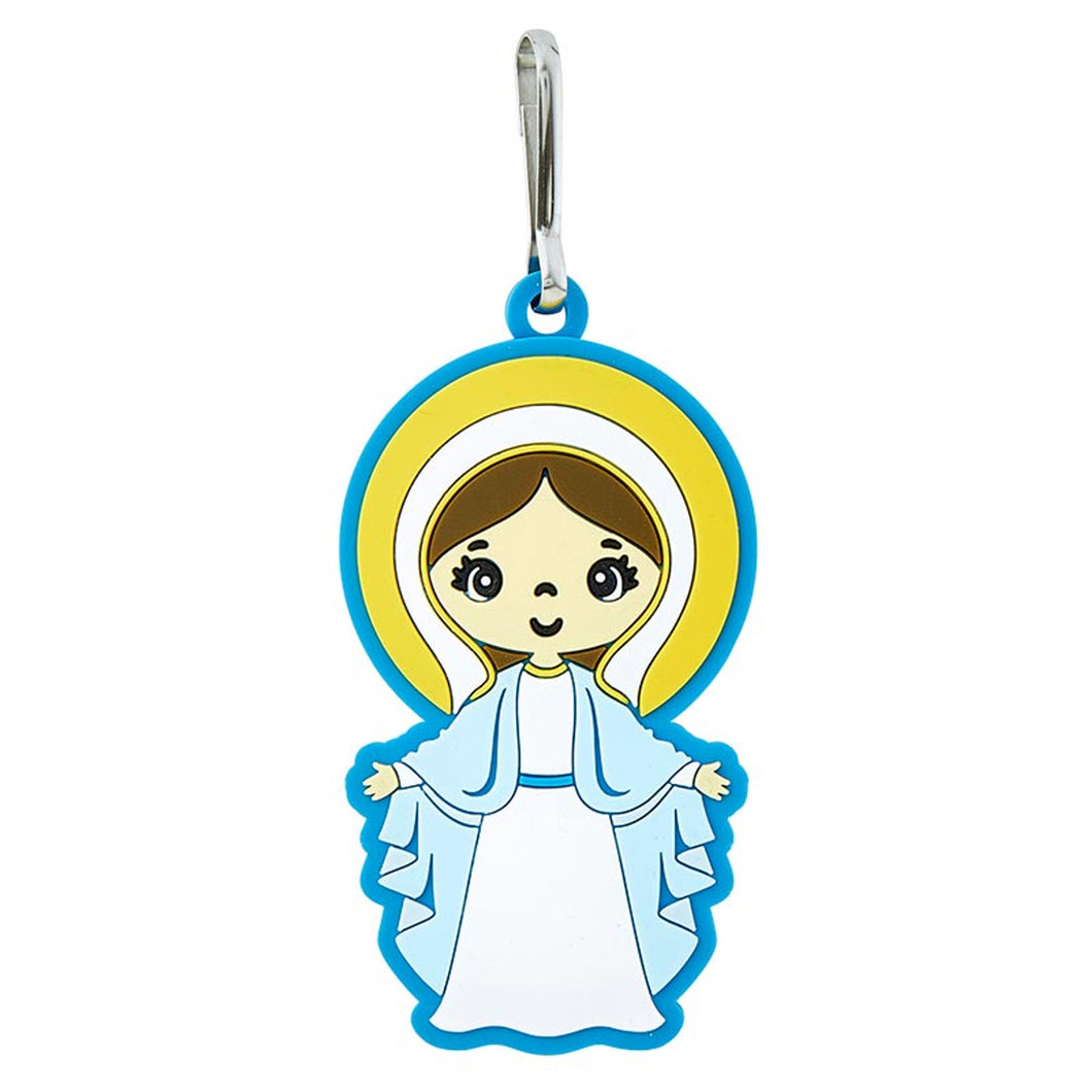 Blessed Mother Backpack Tag