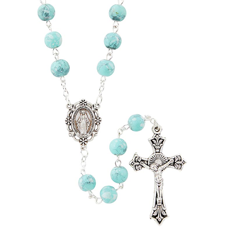Massa Collection Rosary - Aqua