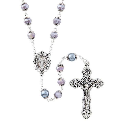 Orvieto Collection Rosary - Gray