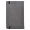 Be Strong Gray Faux Leather Hardcover Notebook with Elastic Band Closure - Joshua 1:9