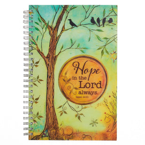 Hope In the Lord Spiral Bound Journal