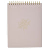 Everything Beautiful Pink Floral Spiral Notepad - Ecclesiastes 3:11