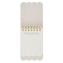 Joyful Patient Faithful Heirloom Floral Tiered Spiral Notepad - Romans 12:12