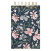 Well With My Soul Navy Floral Tiered Spiral Notepad