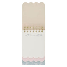 Well With My Soul Navy Floral Tiered Spiral Notepad