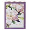 Blessed Purple Floral Spiral Notepad