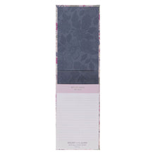 Trust in the Lord Purple Floral Hardcover Top-Flip Notepad - Proverbs 3:5