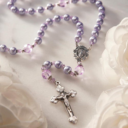 Lavender Rosary