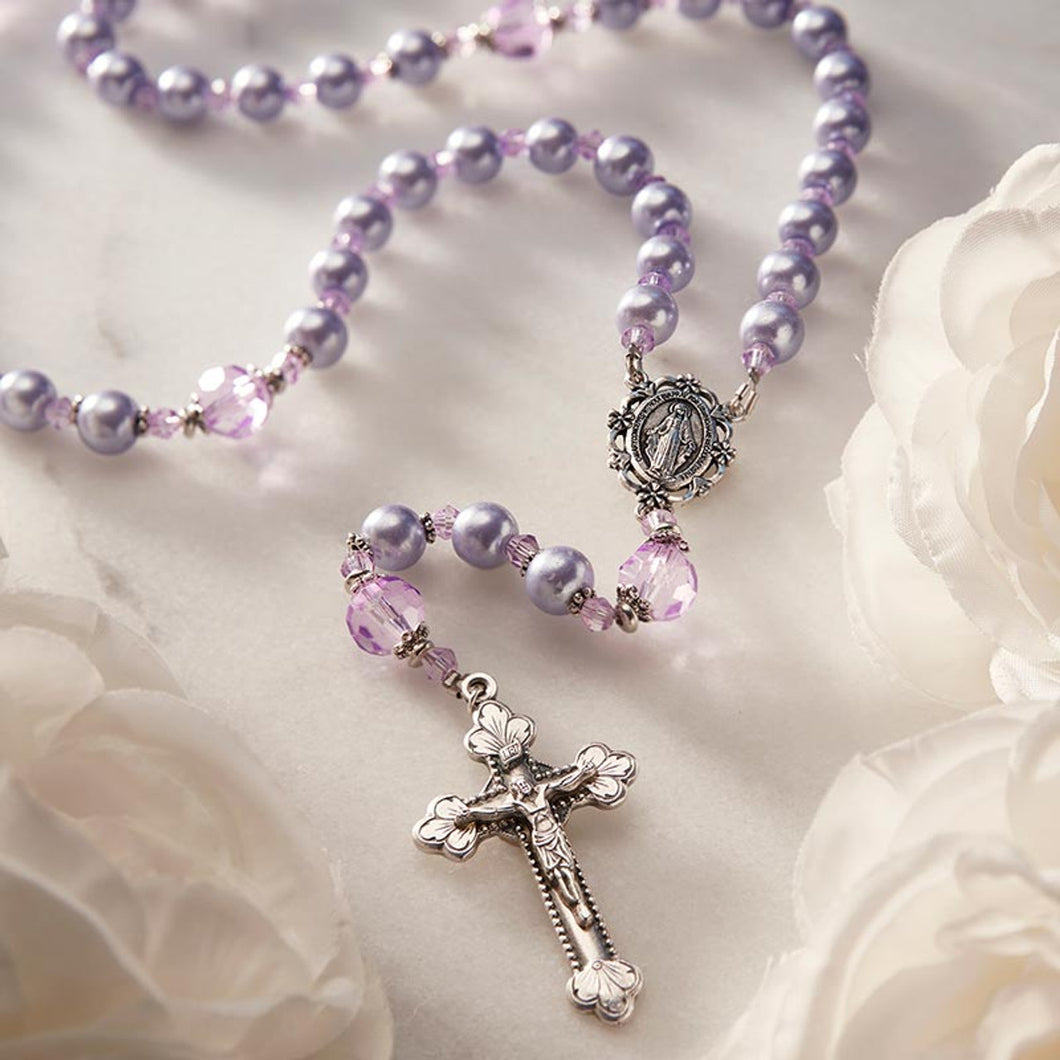 Lavender Rosary