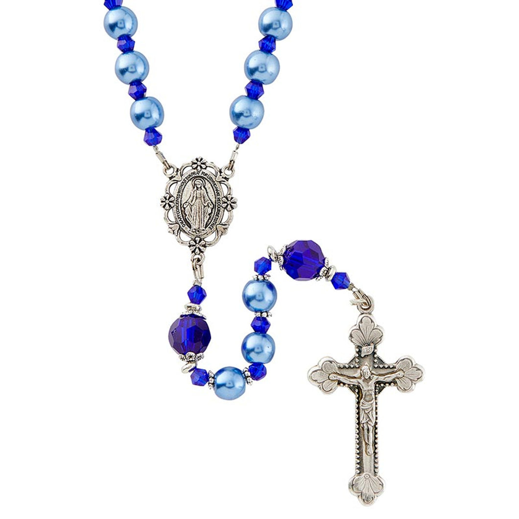 Sapphire Rosary