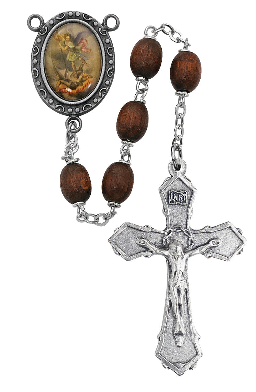 Brown Wood St. Michael Rosary