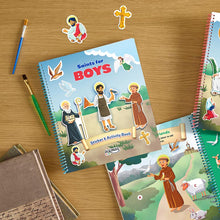 Saints for Boys Sticker Activity Book