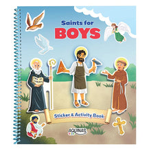 Saints for Boys Sticker Activity Book
