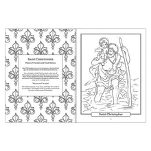 Michael Adams Best Loved Saints Coloring Book