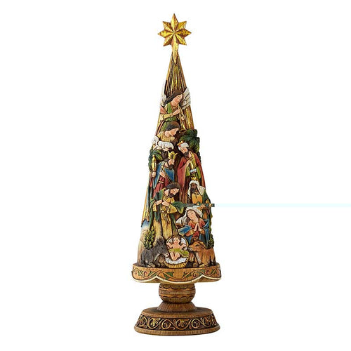 Nativity Christmas Tree (20.5