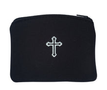 Black Neoprene Rosary Pouch