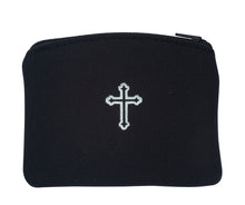 Black Neoprene Rosary Pouch