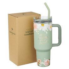 He Restores My Soul 40 oz Stainless Steel Travel Tumbler - Psalm 23:3