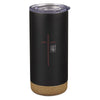 Man of God Black Stainless Steel Tumbler - 1 Timothy 6:11