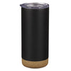 Man of God Black Stainless Steel Tumbler - 1 Timothy 6:11