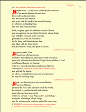 Altar Roman Missal, with upgraded ribbons