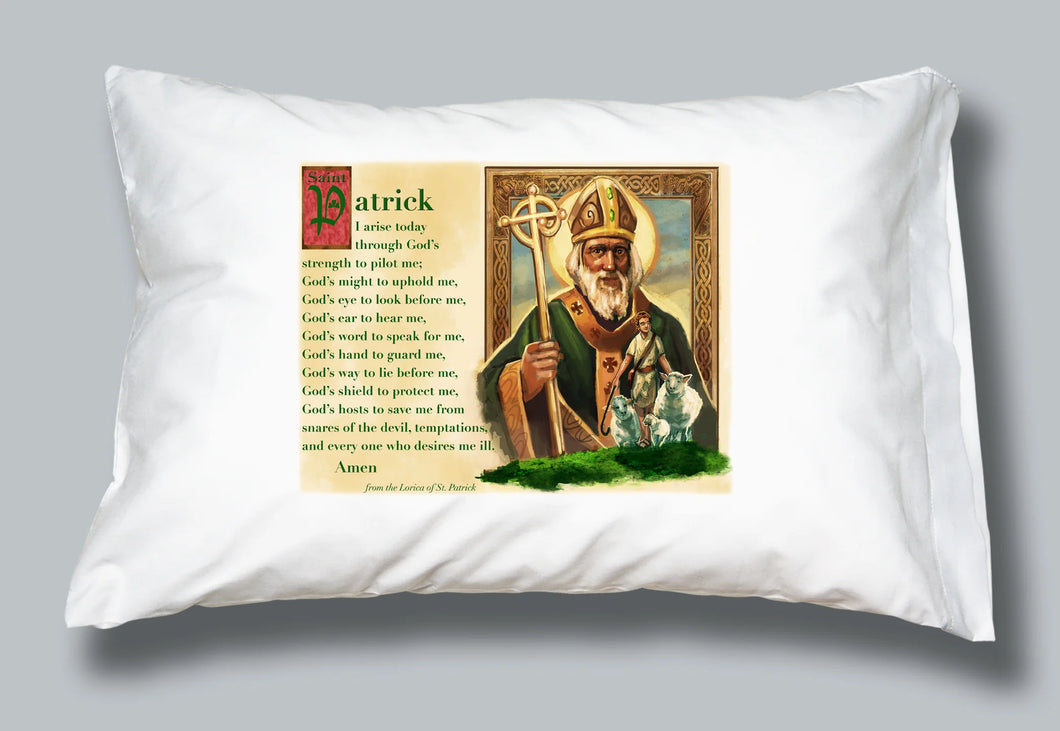 St. Patrick: Lorica Pillowcase