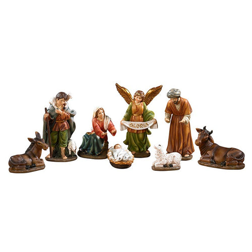 Nativity Set with Detachable Infant 8 piece set
